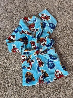 Blue Paw Patrol Kids' Hooded Robe